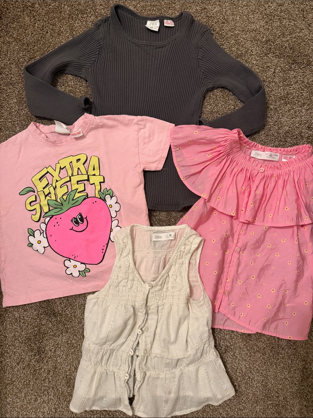 Zara Girls Shirt Bundle